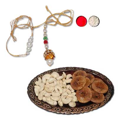 "Bhayaiah Bhabhi Rakhi Hamper  BBRD -02 - Click here to View more details about this Product